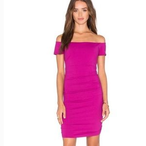 Susana Monaco Jona Dress Bombshell Pink